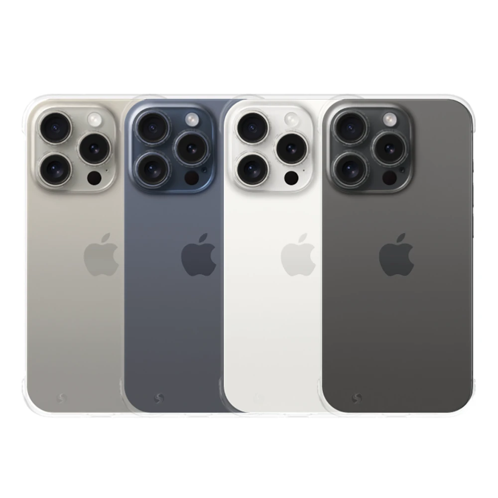 Dėklas Just Mobile Tik mobilusis TENC? [Slim Fit], skirtas iPhone 15 Pro Max – Crystal