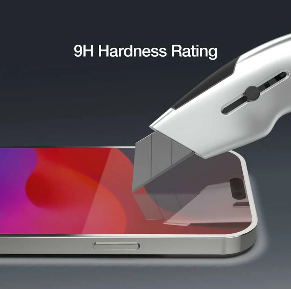 „Just Mobile“ „JustMobile Xkin?“, skirtas „iPhone 15 Pro“ – skaidrus