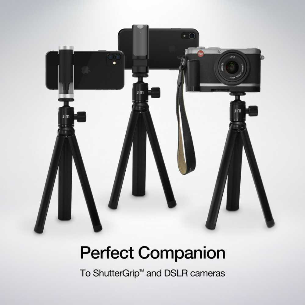 Just Mobile ShutterGrip Tripod - Juodas