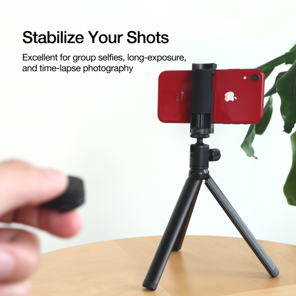 Just Mobile ShutterGrip Tripod - Juodas