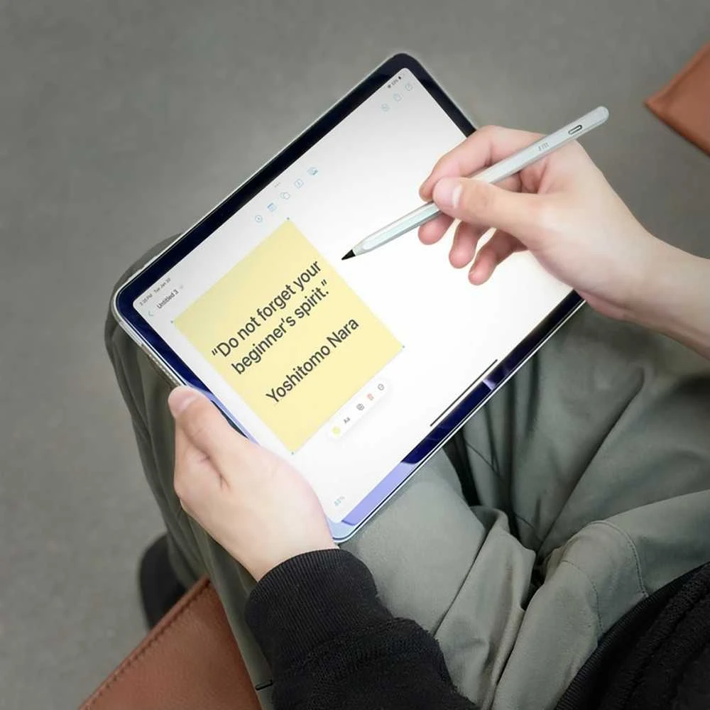 Just Mobile Tiesiog mobilusis rašiklis, skirtas iPad – sidabrinis