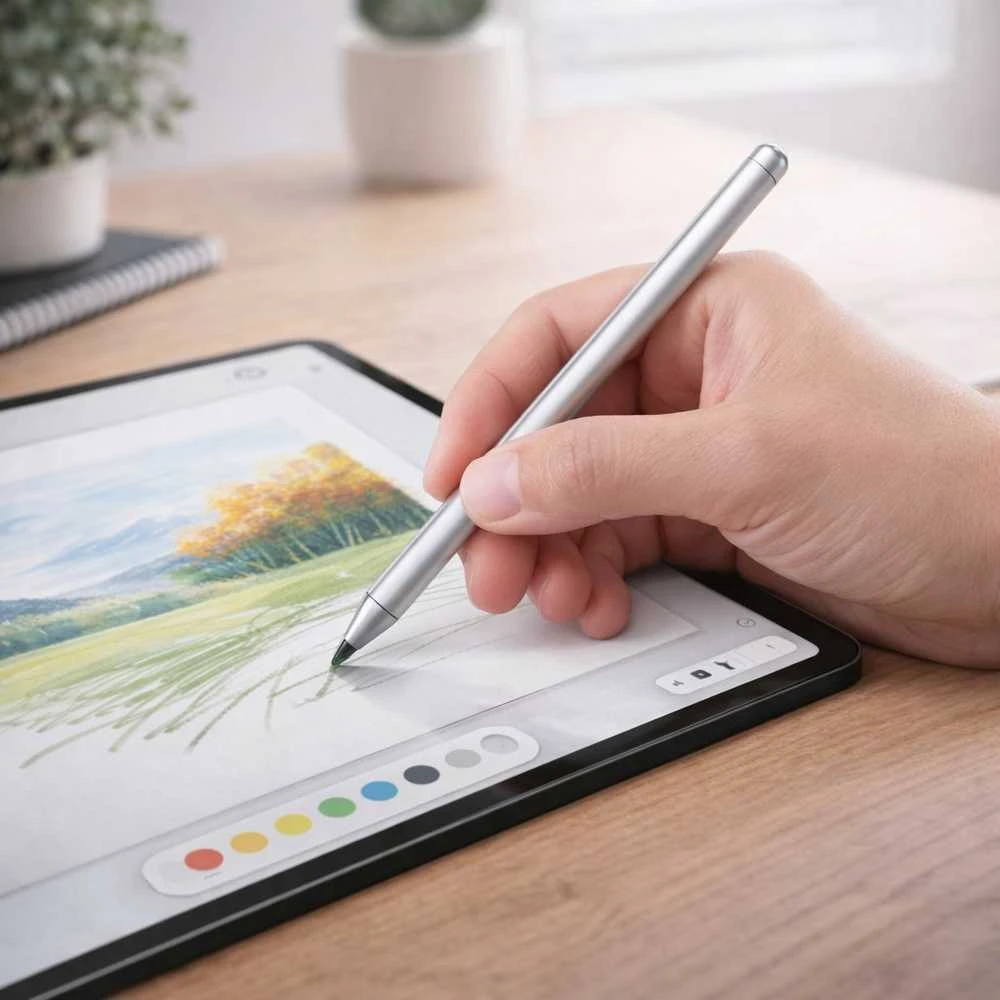 Just Mobile Tiesiog mobilusis rašiklis, skirtas iPad – sidabrinis