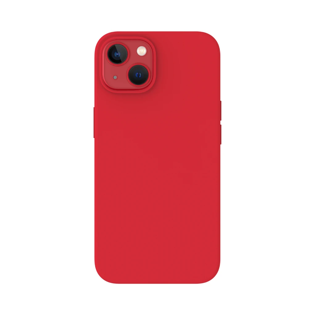 Just Mobile TENC Silikoninis dėklas for iPhone 14 (also fits iPhone 13 base modelis) - Coral