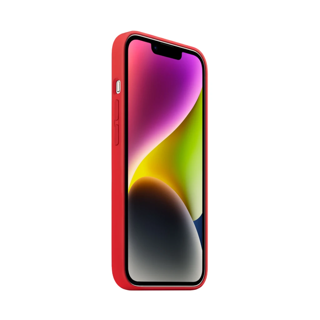Just Mobile TENC Silikoninis dėklas for iPhone 14 (also fits iPhone 13 base modelis) - Coral