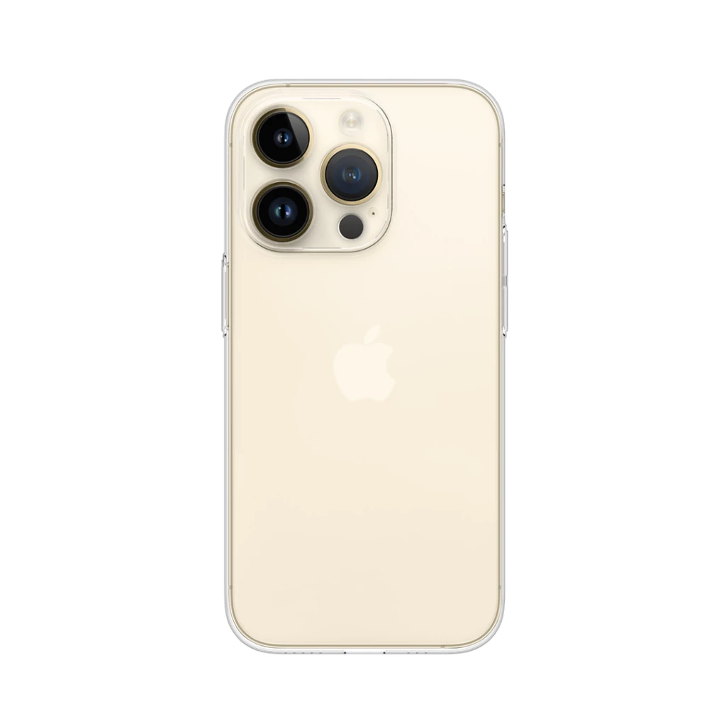 „Just Mobile TENC Slim Fit“ dėklas, skirtas „iPhone 14 Pro“ – šerkšno spalvos