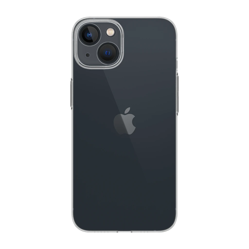 Dėklas „Just Mobile TENC Slim“, skirtukai „iPhone 14 Plus“ – „Crystal Clear“
