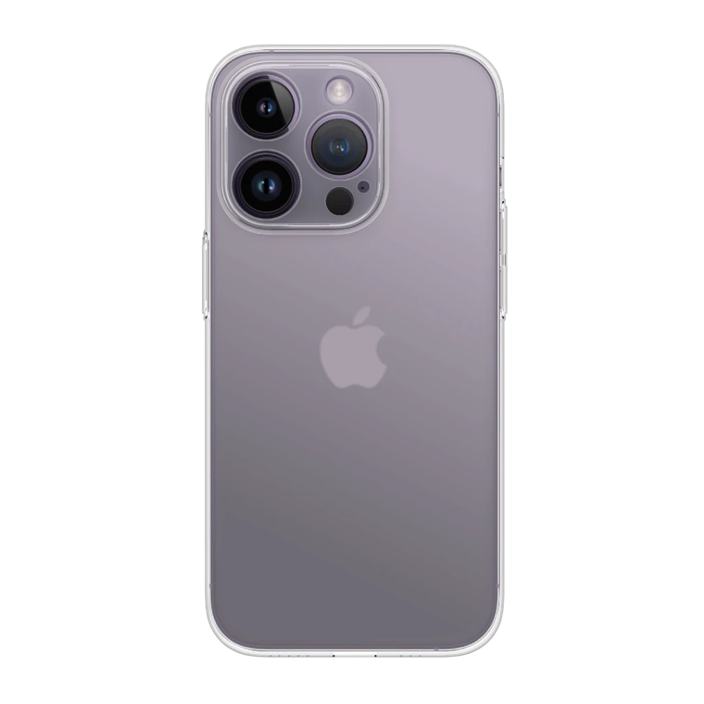„Just Mobile TENC Slim Fit“ dėklas, skirtas „iPhone 14 Pro Max“ – šerkšno spalvos