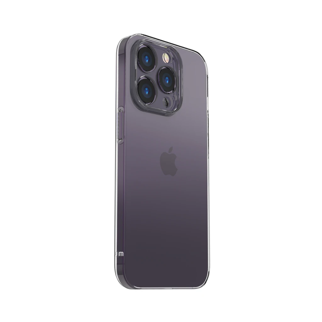 „Just Mobile TENC Slim Fit“ dėklas, skirtas „iPhone 14 Pro“ – skaidrus