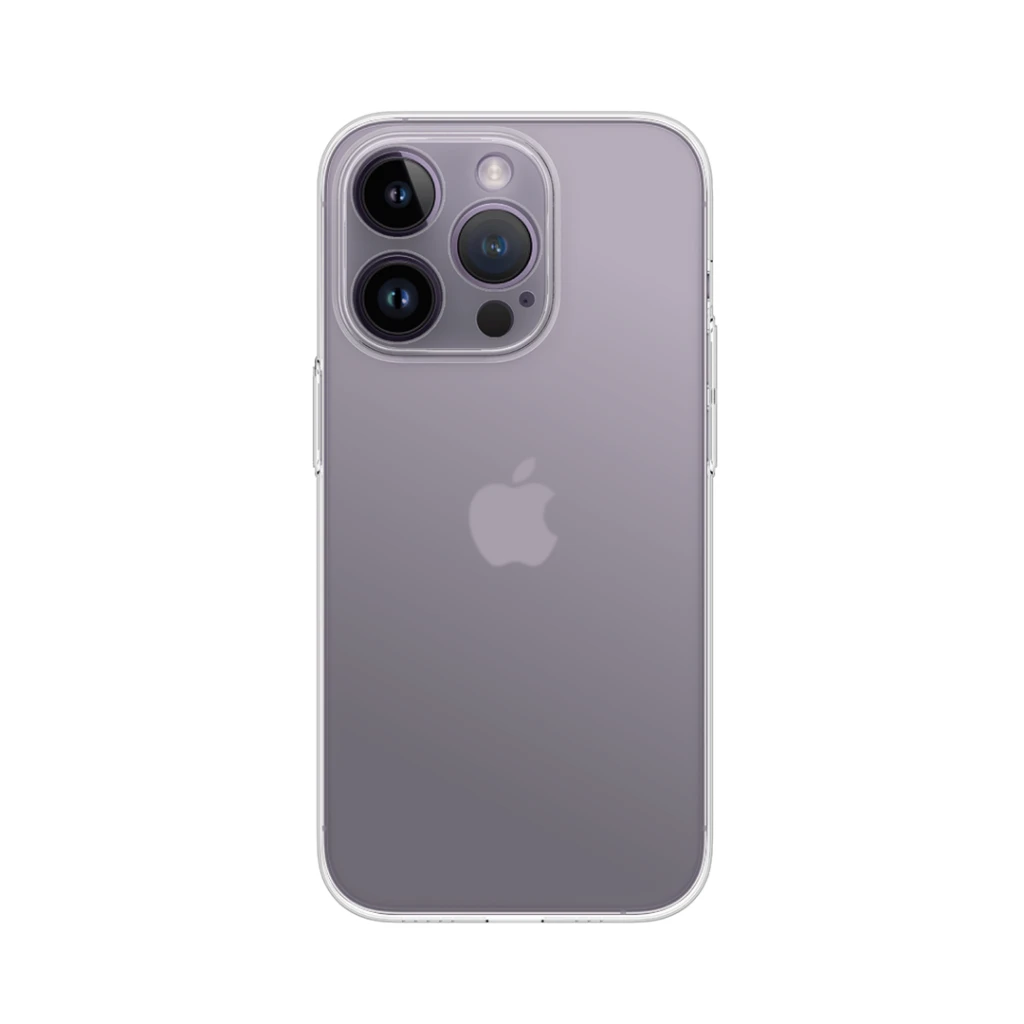 „Just Mobile TENC Slim Fit“ dėklas, skirtas „iPhone 14 Pro“ – šerkšno spalvos
