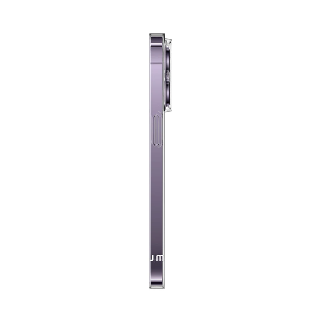 „Just Mobile TENC Slim Fit“ dėklas, skirtas „iPhone 14 Pro“ – skaidrus