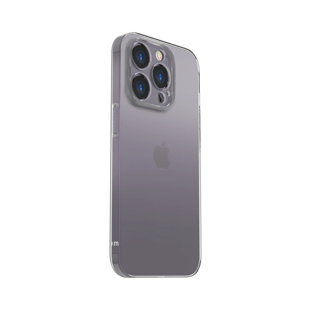 „Just Mobile TENC Slim Fit“ dėklas, skirtas „iPhone 14 Pro“ – šerkšno spalvos