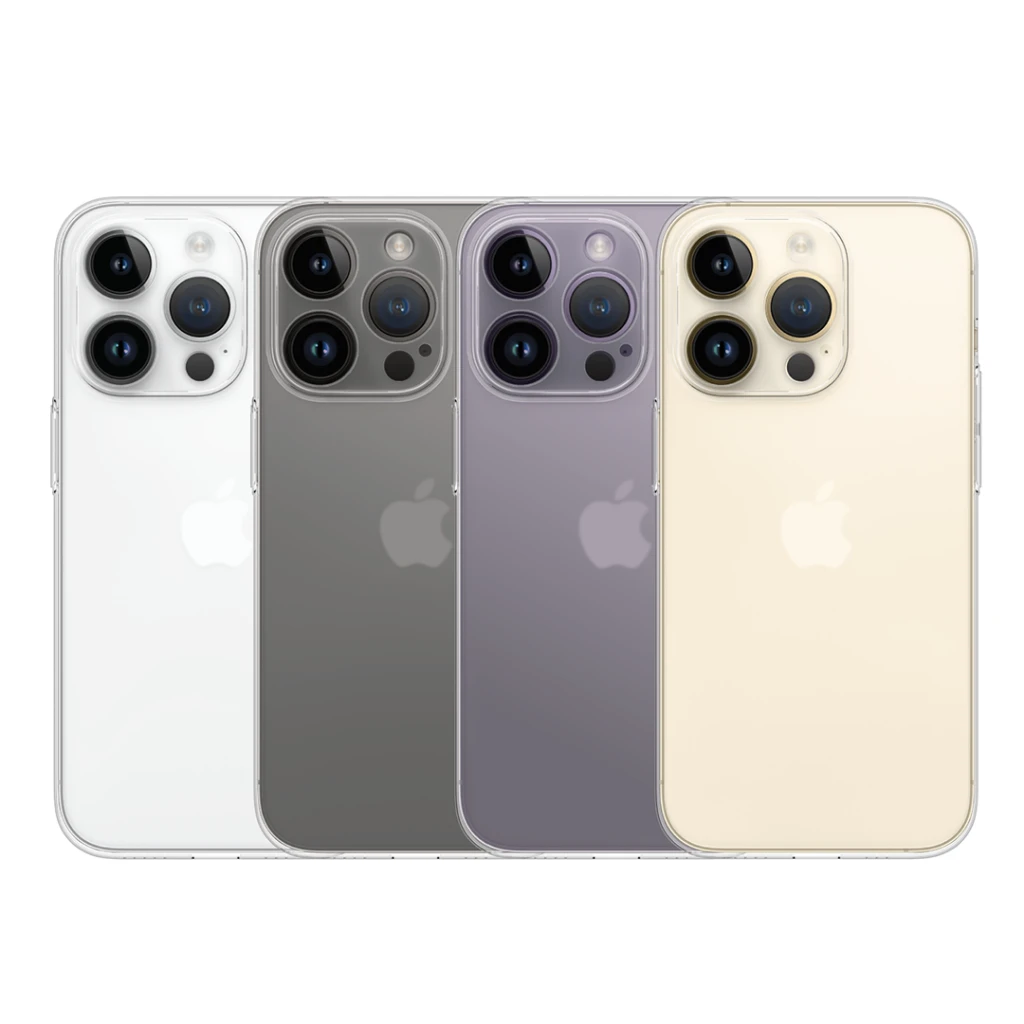 „Just Mobile TENC Slim Fit“ dėklas, skirtas „iPhone 14 Pro Max“ – šerkšno spalvos