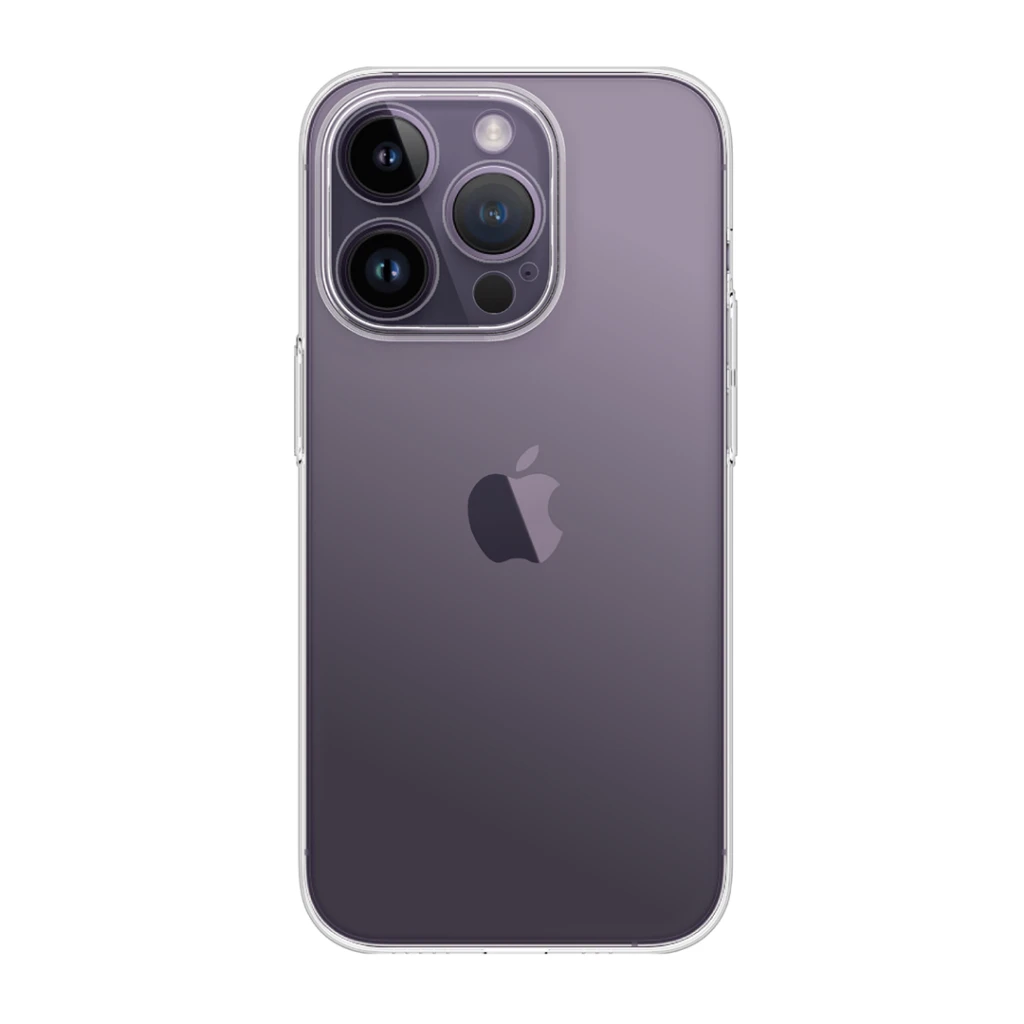 Dėklas „Just Mobile TENC Slim“, skirtas „iPhone 14 Pro Max“ – skaidrus