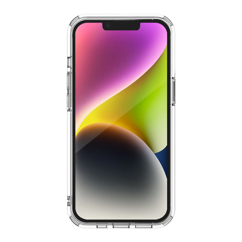 Dėklas „Just Mobile TENC Air“, skirtas „iPhone 14 Plus“ – krištolo skaidrumo