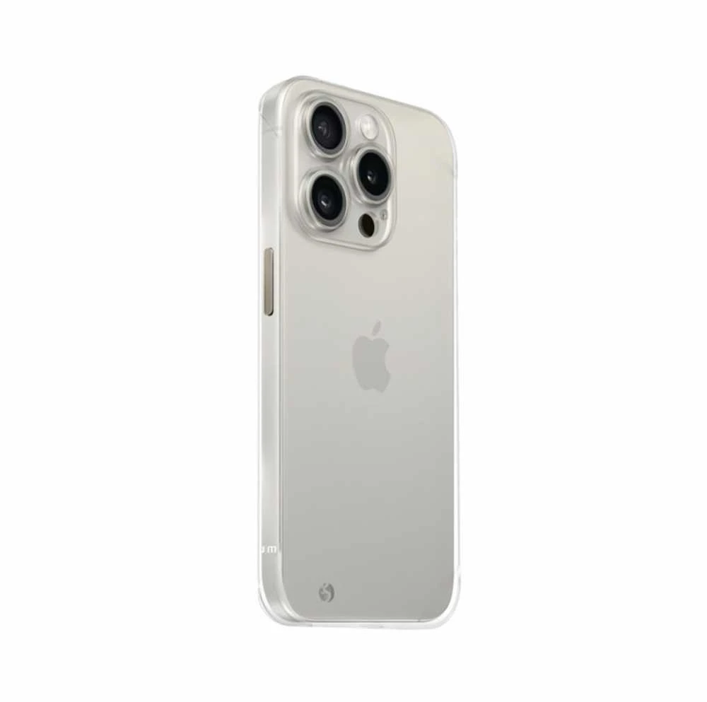 Dėklas „Just Mobile“ „JustMobile TENC?“ [Slim Fit], skirtas „iPhone 15 Pro“ – šerkšnas