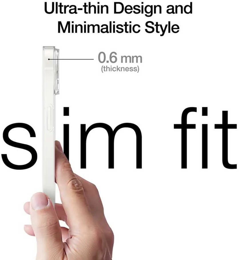 „Just Mobile TENC Slim Fit“ dėklas – šerkšnas