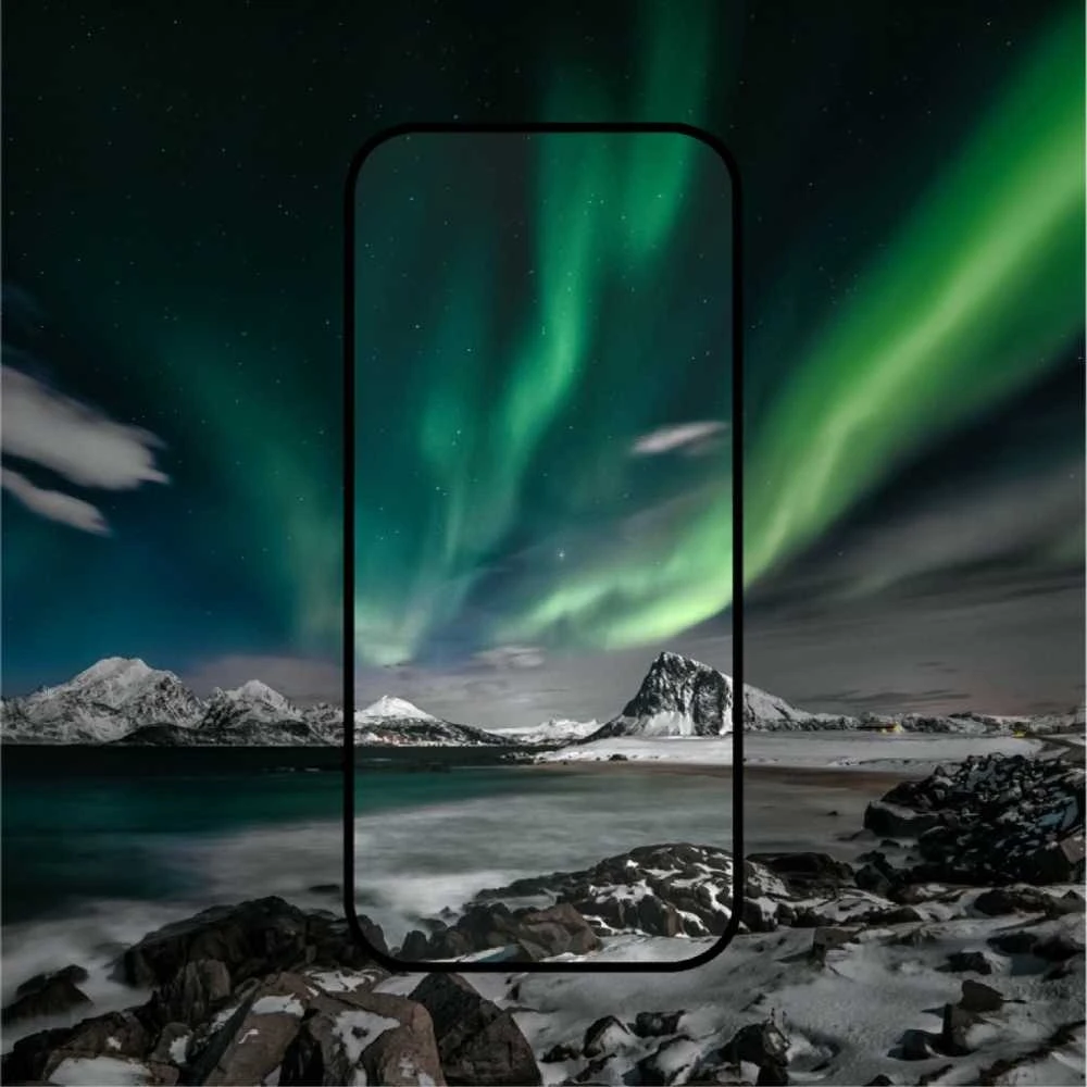 „Just Mobile Xkin“, skirtas „iPhone 16 Plus“ – skaidrus