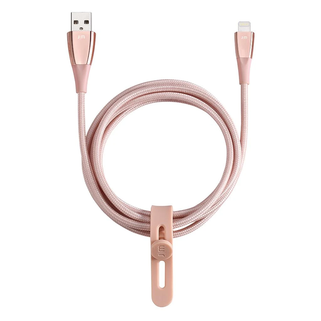 Just Mobile ZinCable Lightning cable 1.5m - Juodas/Sidabrinis