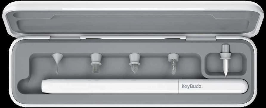 Valiklis „Class and Culture LLC KeyBudz AirCare 2.0 Premium Cleaning Kit“ – išsamus „AirPods“ ir „Lightning-USB-C“ prievadų rinkinys