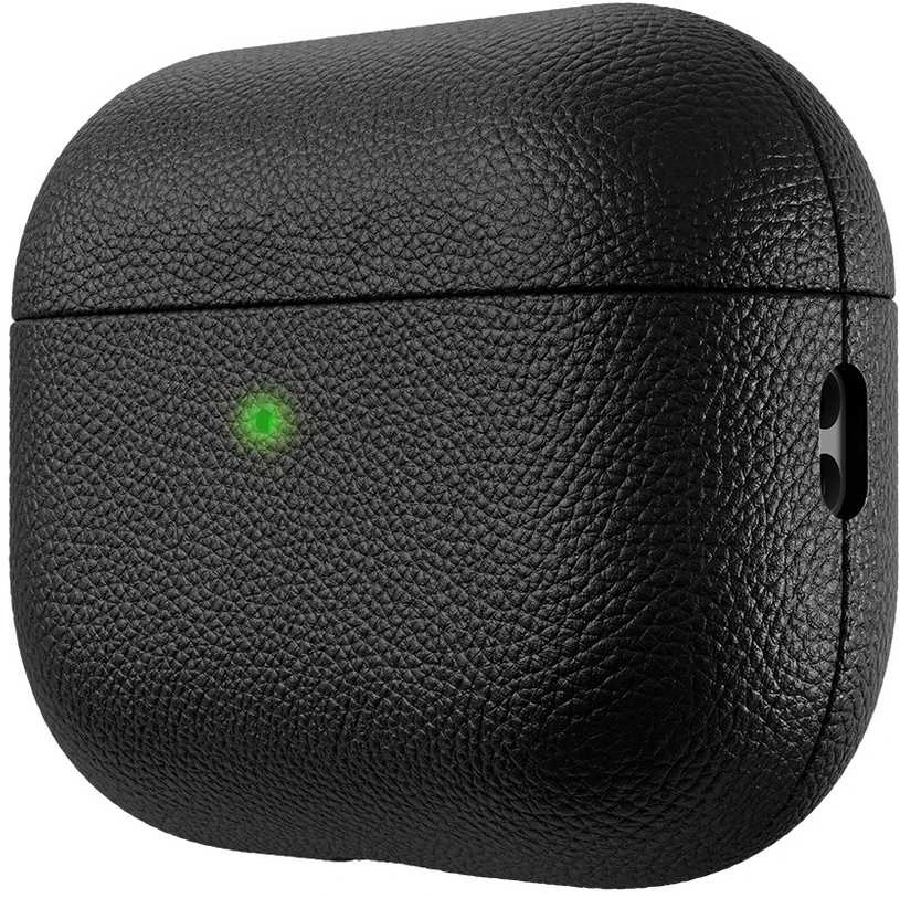 KeyBudz odinis dėklas AirPods su šviečiančia LED lempute