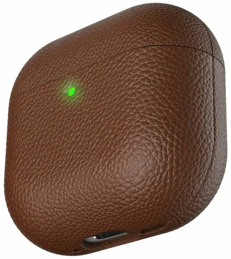 Rudos odos AirPods 4 dėklas su indikatoriumi