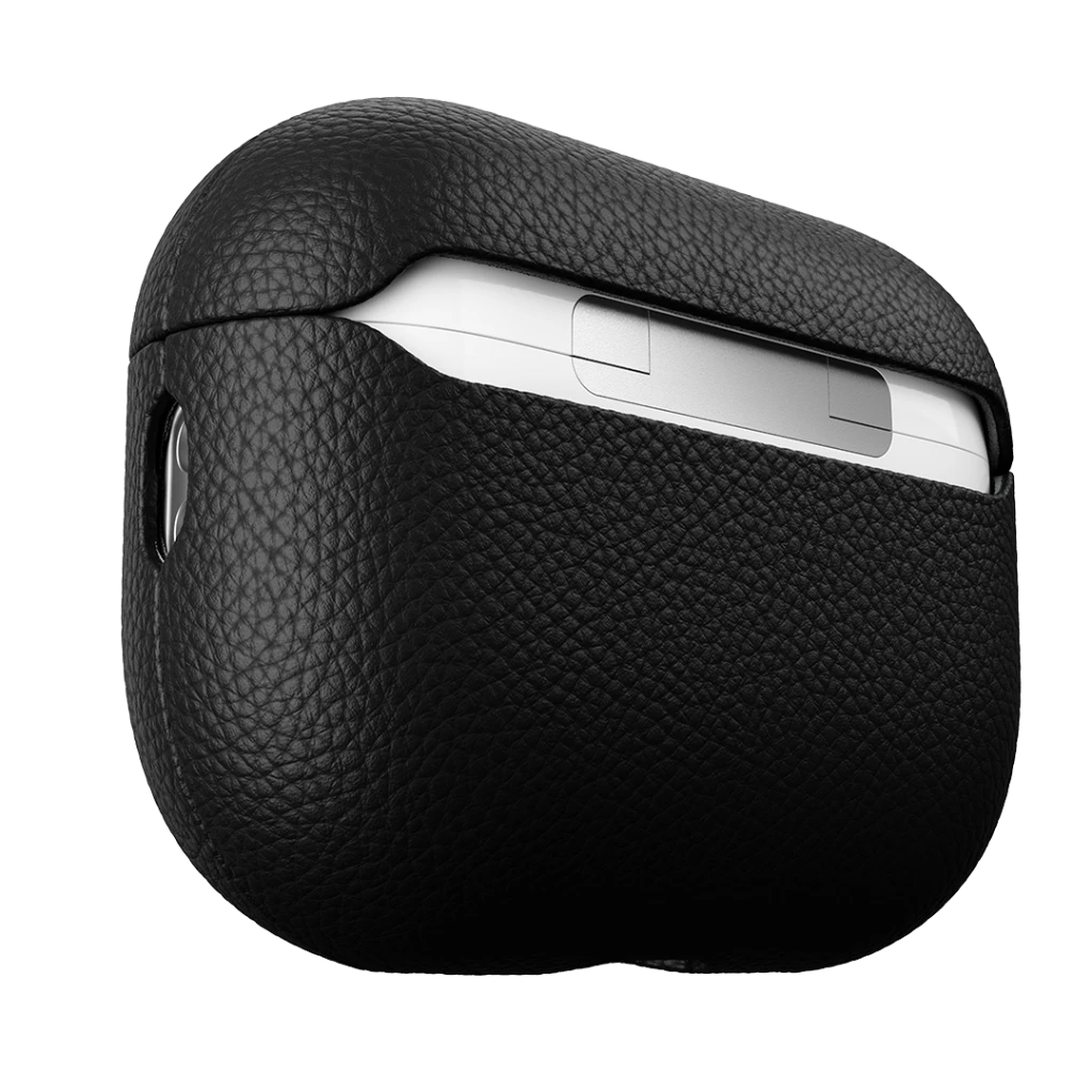 KeyBudz odinis dėklas AirPods Pro 2, tekstūrinis juodas