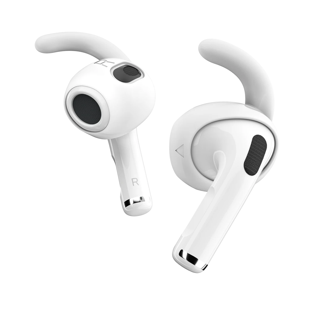KeyBudz EarBuddyz skirta AirPods 3 - Baltas