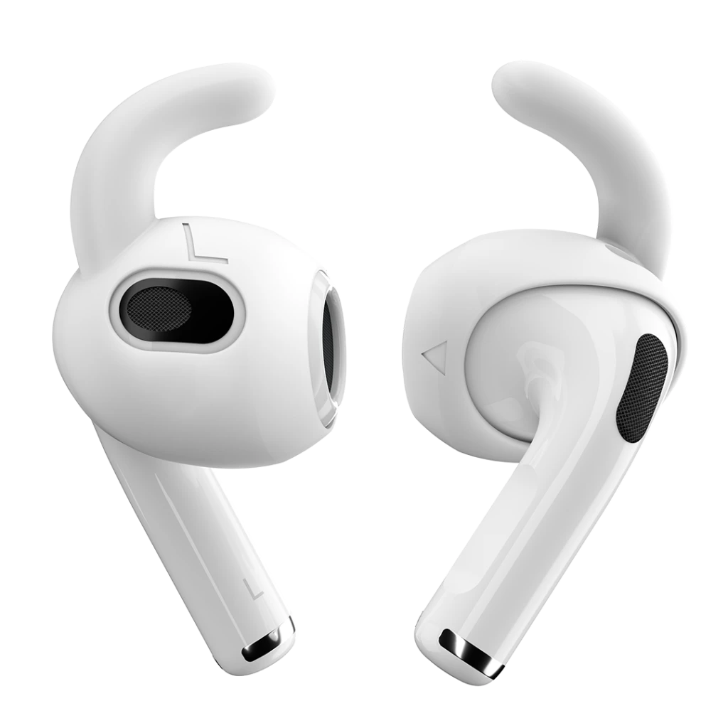 KeyBudz EarBuddyz skirta AirPods 3 - Baltas