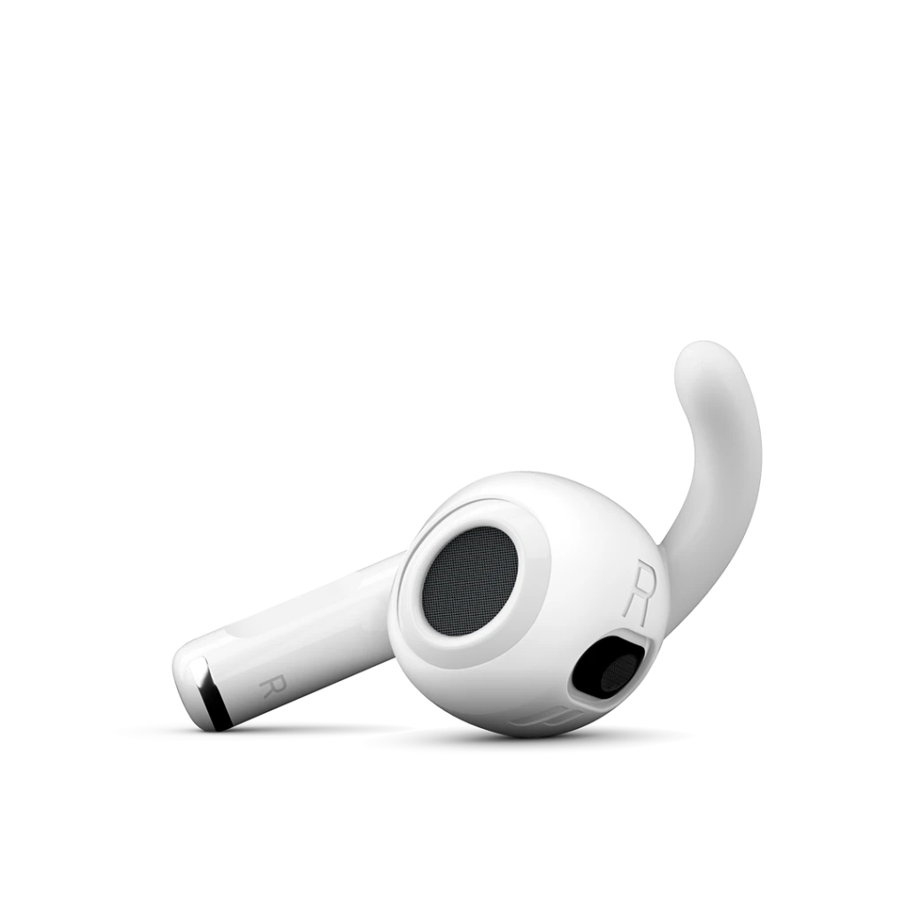 KeyBudz EarBuddyz skirta AirPods 3 - Baltas