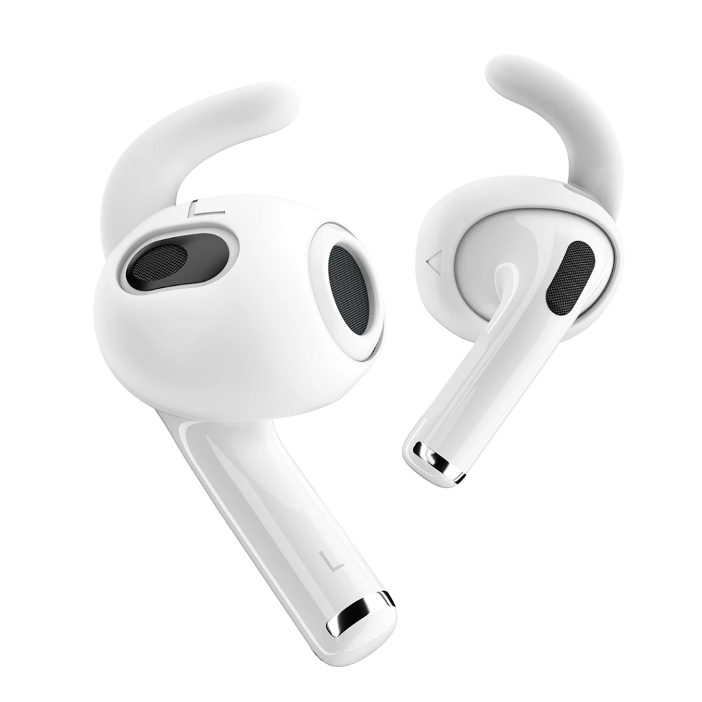 KeyBudz EarBuddyz skirta AirPods 3 - Baltas