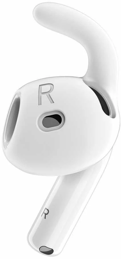 CULTURE Keybudz Earbuddyz, skirta Airpods 4th Gen – balta