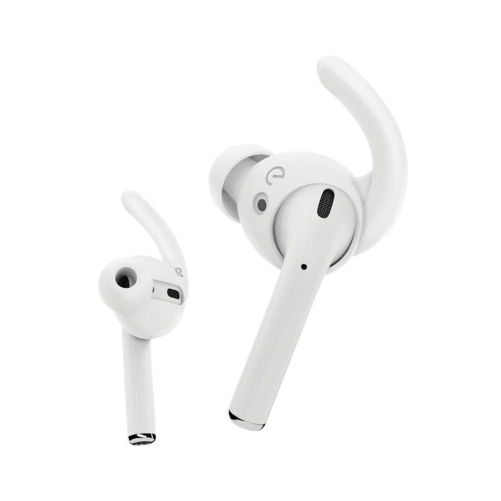 Class and Culture LLC KeyBudz EarBuddyz Ultra – silikoninės ausinės, skirtos AirPods 1/2 (juodas)