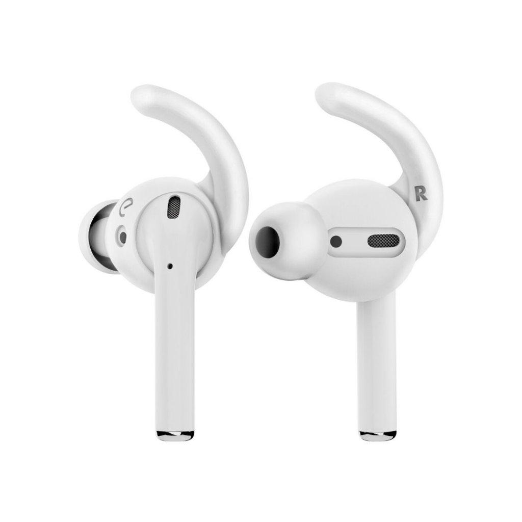 Class and Culture LLC KeyBudz EarBuddyz Ultra – silikoninės ausinės, skirtos AirPods 1/2 (juodas)