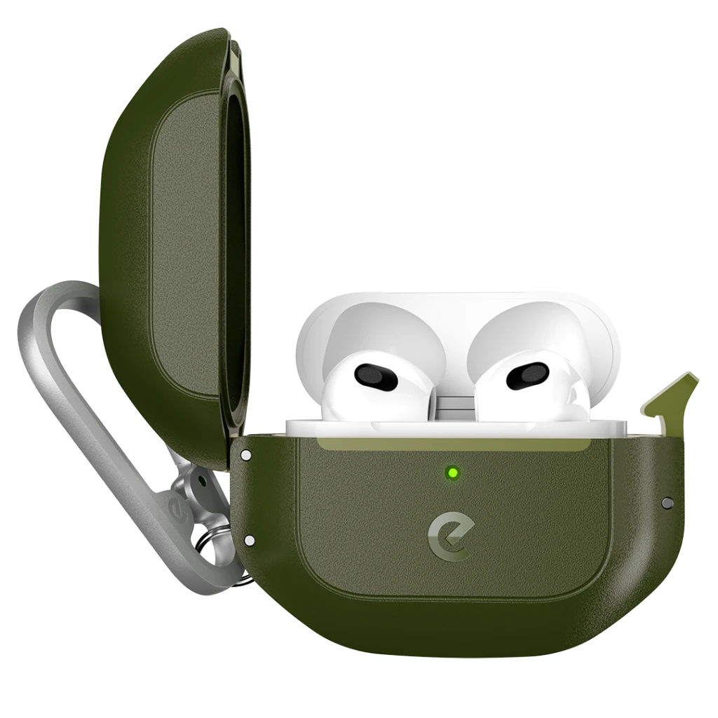 KeyBudz Element Series dėklas skirtas AirPods 3 - Forrest žalias