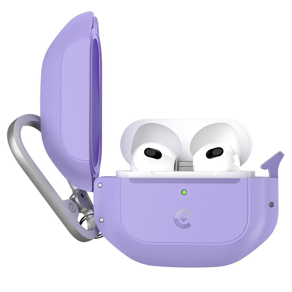KeyBudz Element Series dėklas skirtas AirPods 3 - Wild lavender