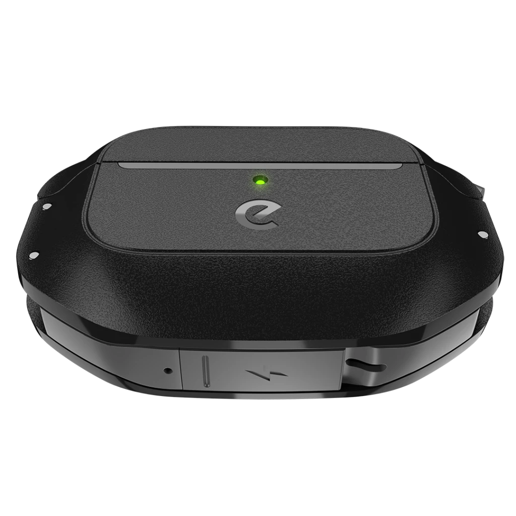 KeyBudz Element dėklas AirPods Pro 2 - juodas faktūrinis