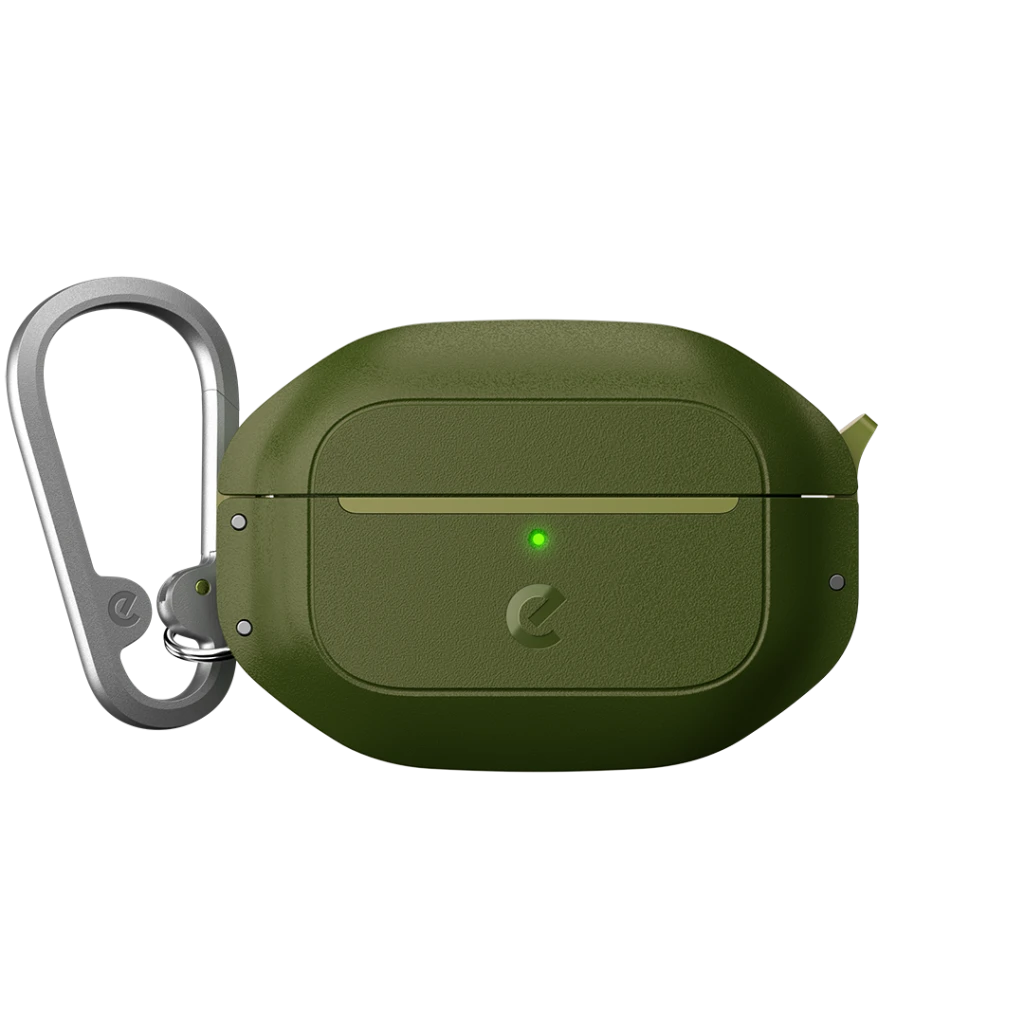 „KeyBudz Element“ serijos ausinės, skirtos „AirPods Pro 2“ – miško žalios