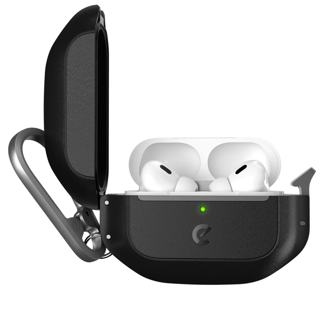KeyBudz Element Series skirta AirPods Pro 2 dėklas - Carbon juodas