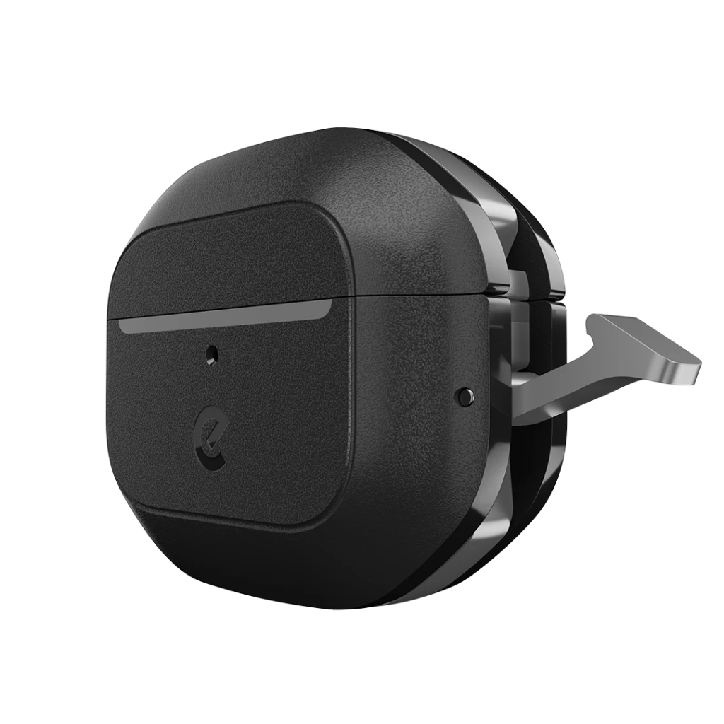 KeyBudz Element Series dėklas skirtas AirPods 3 - Carbon juodas