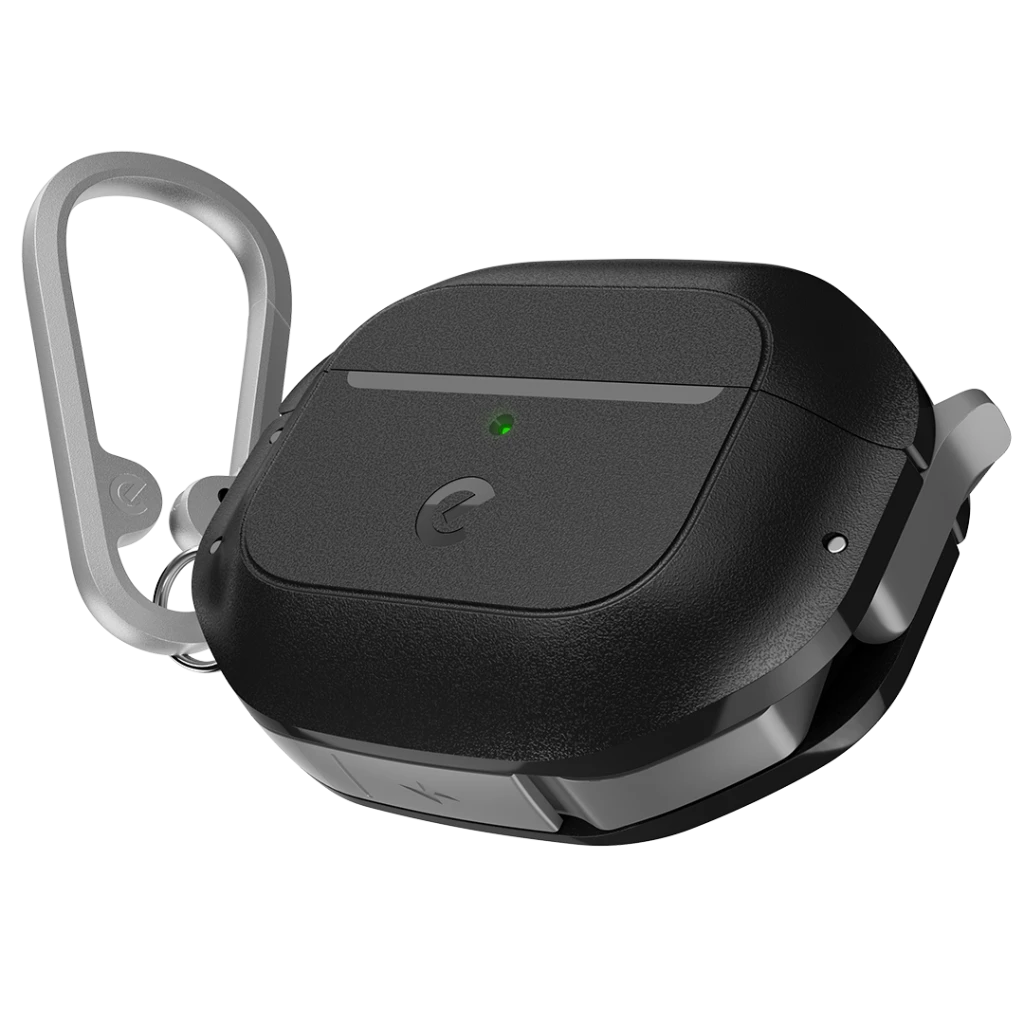 KeyBudz Element Series dėklas skirtas AirPods 3 - Carbon juodas