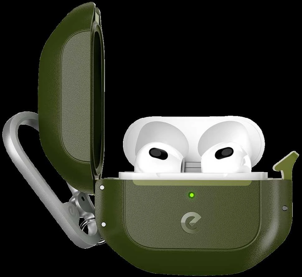 KeyBudz Element Series dėklas skirtas AirPods 3 - Forrest žalias