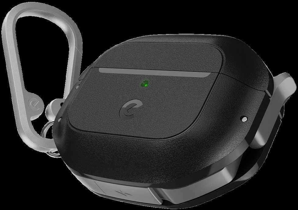 KeyBudz Element Series dėklas skirtas AirPods 3 - Carbon juodas