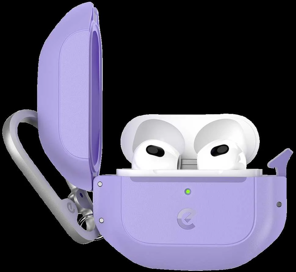 KeyBudz Element Series dėklas skirtas AirPods 3 - Wild lavender