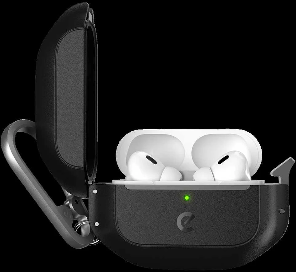 KeyBudz Element Series skirta AirPods Pro 2 dėklas - Carbon juodas