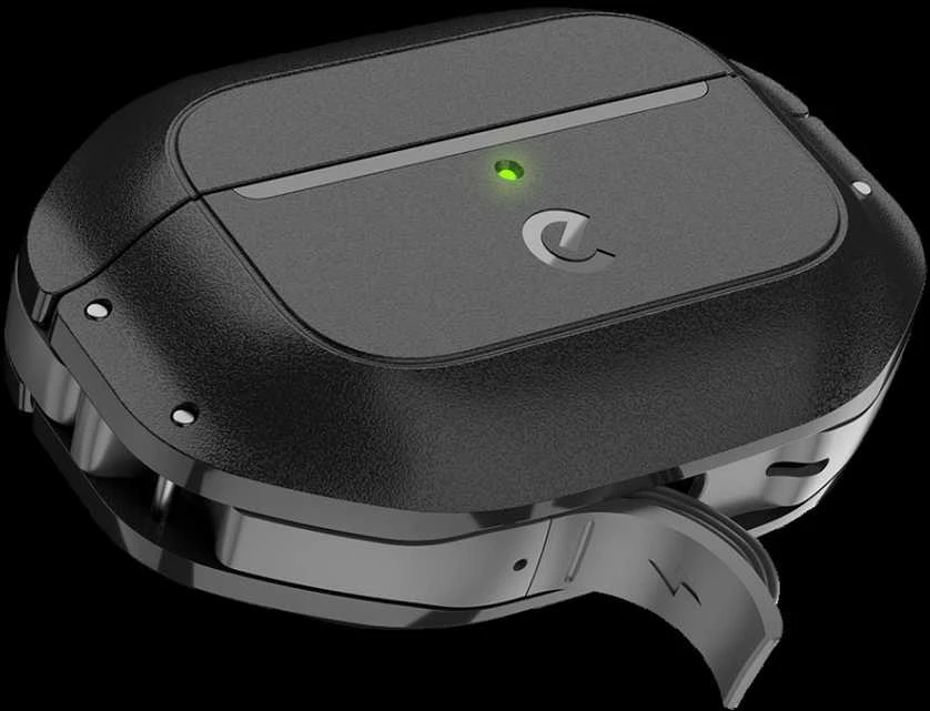 KeyBudz Element Series skirta AirPods Pro 2 dėklas - Carbon juodas