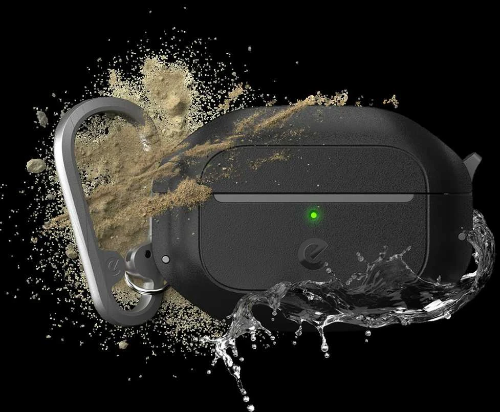 KeyBudz Element Series skirta AirPods Pro 2 dėklas - Carbon juodas