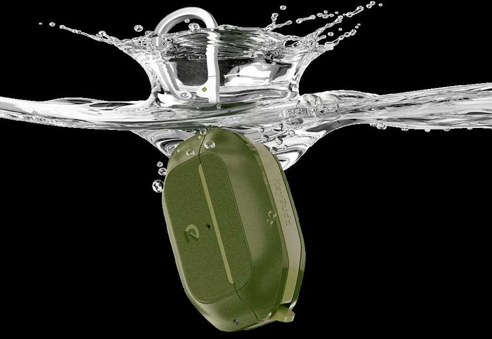 „KeyBudz Element“ serijos ausinės, skirtos „AirPods Pro 2“ – miško žalios