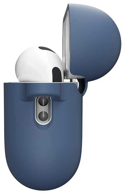 „Class and Culture LLC“ „KeyBudz“ silikoninis apsauginis dėklas, skirtas „AirPods Pro 3“ (kobalto mėlynumo)