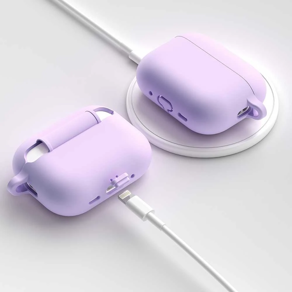 KeyBudz Elevate Series dėklas skirtas AirPods Pro Gen 3 - Lavender