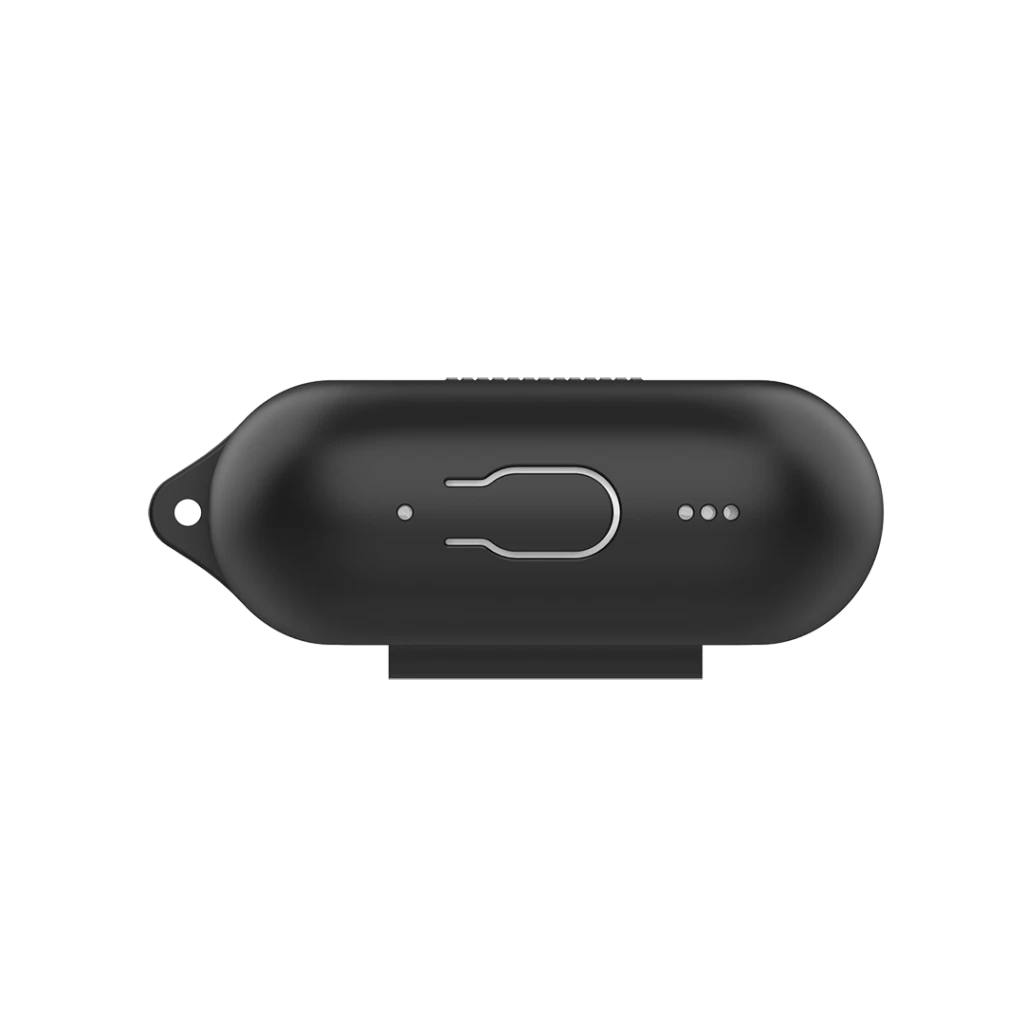„Class and Culture LLC KeyBudz Elevate Keychain“ – silikoninis apsauginis dėklas, skirtas „AirPods Pro 2“ (juodas)